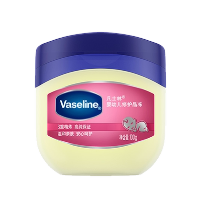 凡士林婴幼儿修护晶冻润唇膏