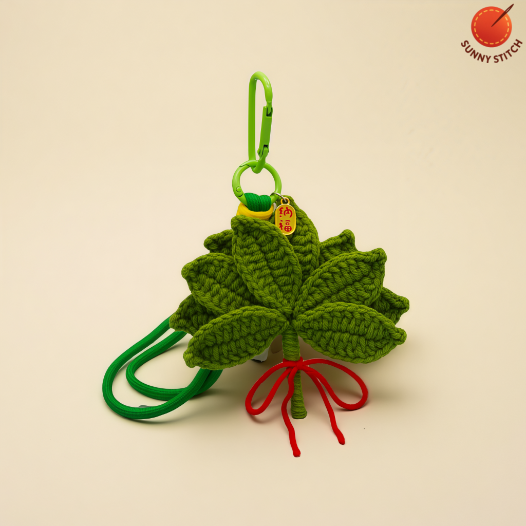 Sunny Stitch深绿色柚子叶挂件成品包包钥匙扣挂件柚子叶挂饰,服饰配件/皮带/帽子/围巾,包挂件,淘宝优惠券,粉丝福利购,淘宝优惠卷