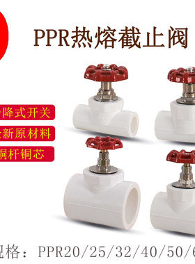 威联固PPR热熔截止阀20253240