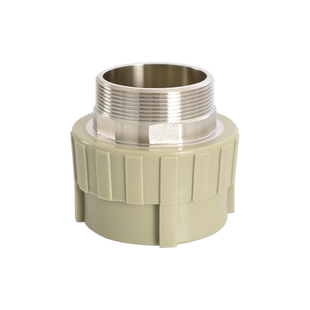 ppr灰色直接20 25 32 40 50 63 75转2.5寸1.2寸1寸6分4分铜直接