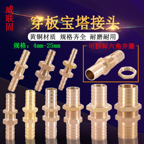 威联固串板穿板宝塔接头