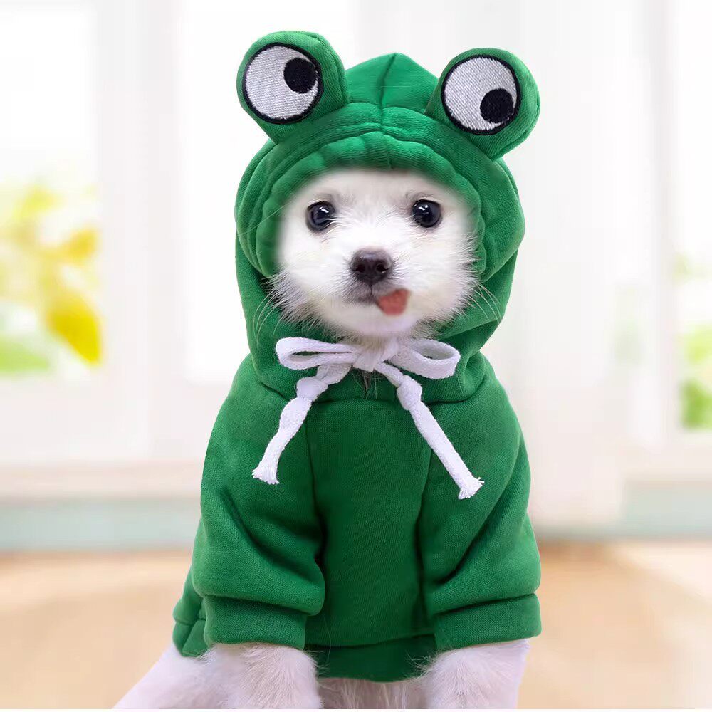 新品冬装加绒保暖宠物狗狗可爱衣服泰迪比熊贵宾雪纳瑞猫咪衣服