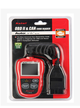 道 通Autel AutoLink AL319自动诊断工具OBD2代码读取器扫描仪