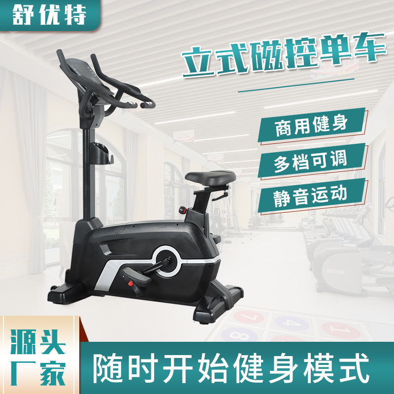 厂家直供电磁控智能动感单车自发电立式车 家用室内自行车健身车