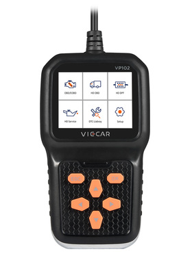 VP102 2 in1 汽/卡车12V/24V适用于斯堪尼亚/康明斯 卡车诊断工具