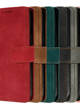 适用苹果16plus翻盖手机壳iphone17保护皮套15promax掀盖肤感14插卡磁吸附13防摔折叠12红黑色Air Flip Case