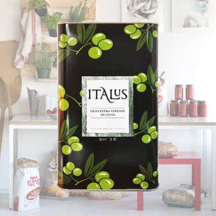 意大利OLIVA 意味思特级初榨橄榄油披萨意面沙拉调味健康食用油3L