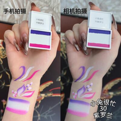 小兔很忙面部压花颜料身体彩绘