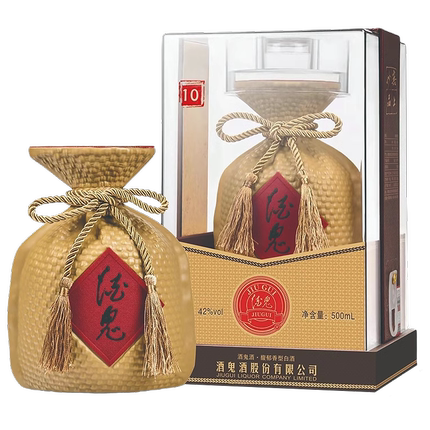 10年酒鬼酒42度 500ml*1盒馥郁香型国产白酒宴请送礼佳选酒