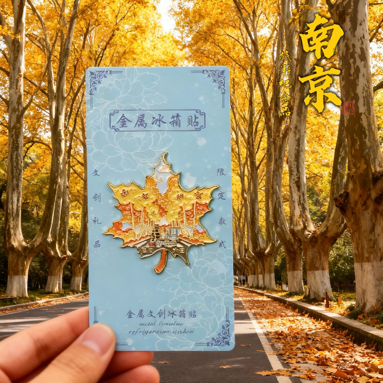 江苏南京冰箱贴城市旅游文创纪念