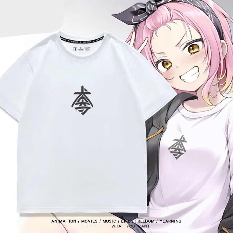 D4DJ周边犬寄忍缇同款纯棉短袖