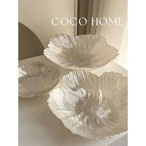 CO法式花朵盘设计师餐具