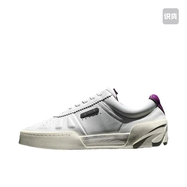 安踏欧文系列同款百搭舒适防滑耐磨白皮板鞋男款112441808S山东mj