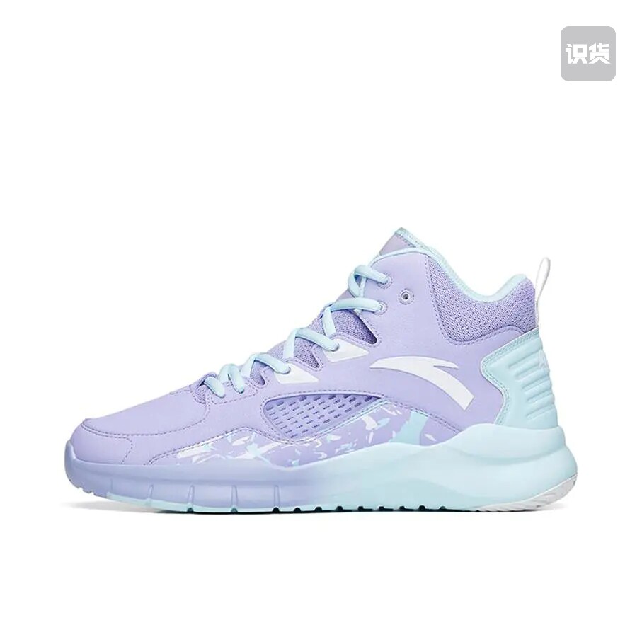 安踏 KT系列 星轨4 缓震 篮球鞋 淡紫112221632S-2深圳JH仓