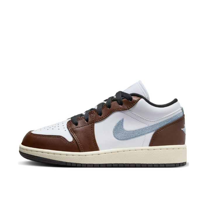 耐克Air Jordan 1 Low AJ1低帮女子篮球鞋白棕色FQ8156-142 TQ仓
