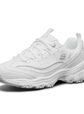 Skechers/斯凯奇 D'Lites 1.0 熊猫鞋 老爹鞋 11959-WHT 广西kk仓