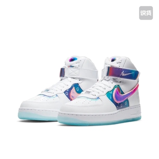 Nike Air Force 1 空军一号 高帮/电玩像素/炫彩DC2111-191济南ls