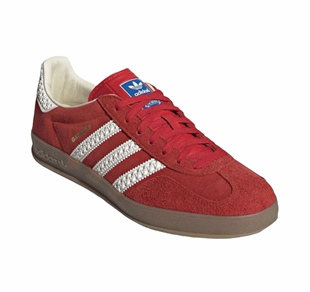 耐克adidas gazelle 低帮板鞋男女同款红色IF1808武汉cl仓