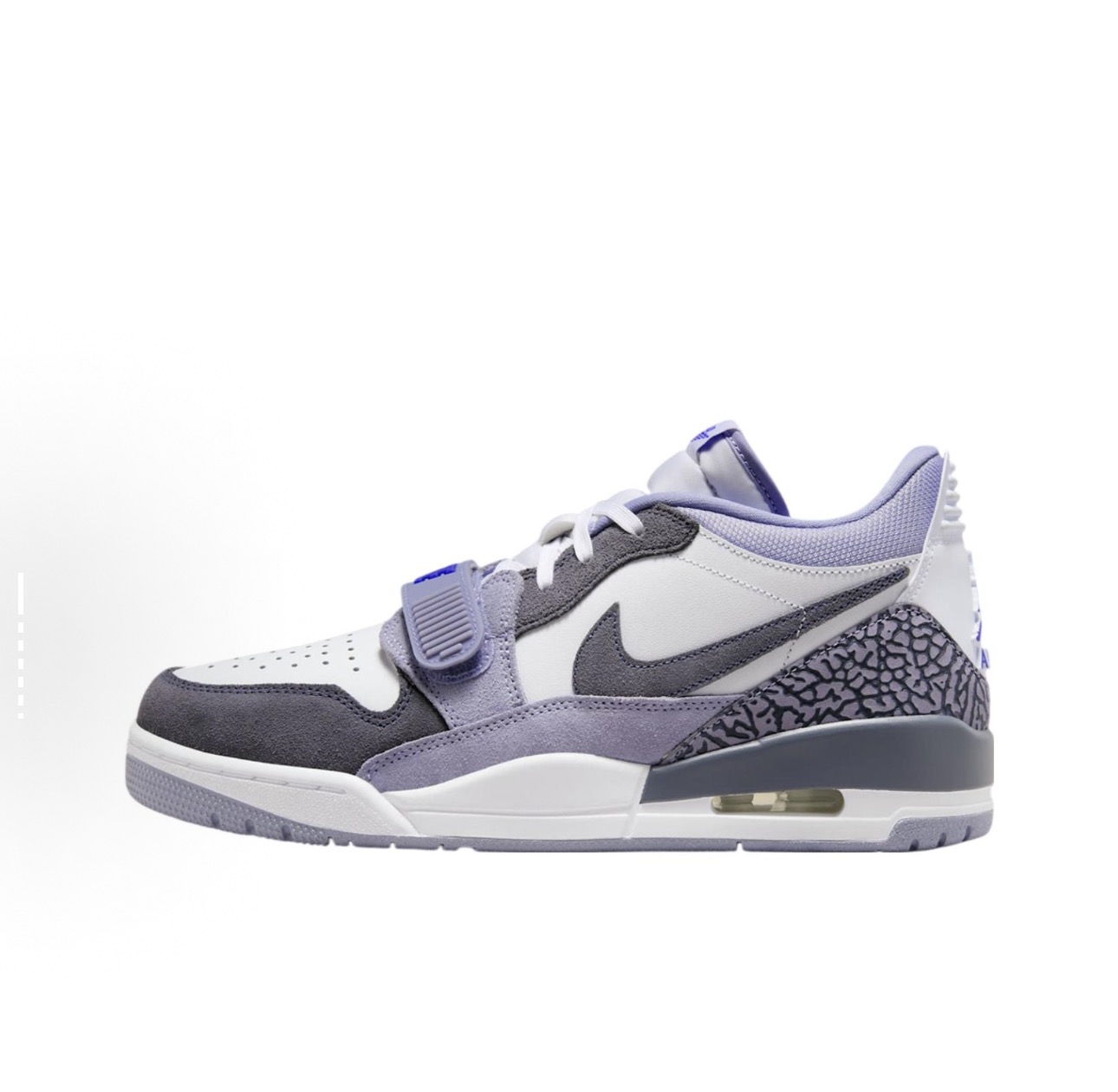 Jordan Legacy 312 LOW 篮球鞋 男款 白黑紫 CD7069-108 成都yl仓