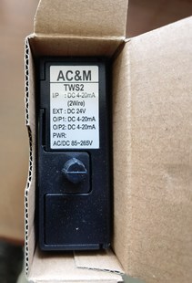 AC&M 型号TWS2 信号隔离器 台湾省顺一仪电 ACCF