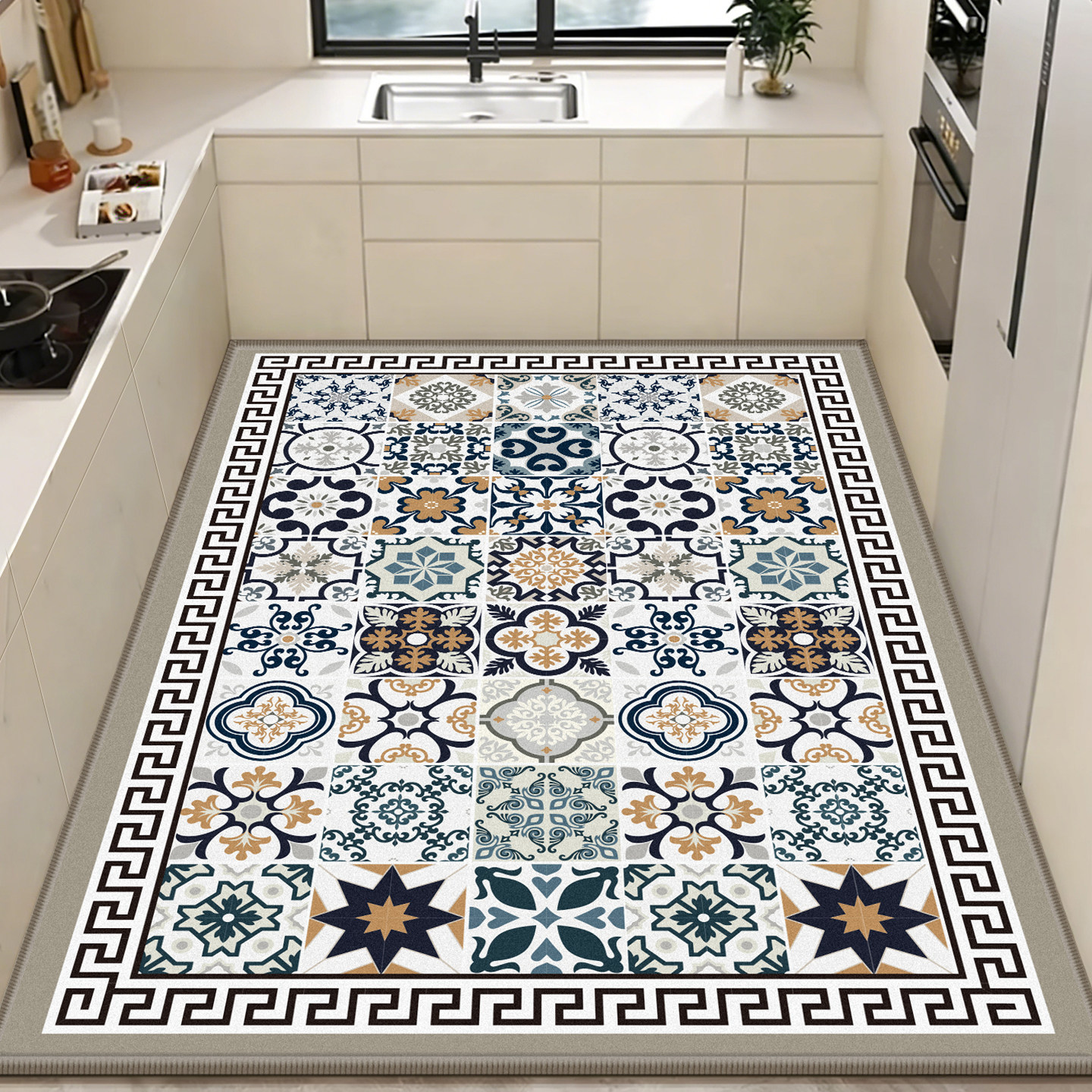 厨房地垫防滑防油耐脏脚垫防水专用满铺吸水垫可擦免洗门口地毯垫,居家布艺,厨房地垫,淘宝优惠券,粉丝福利购,淘宝优惠卷