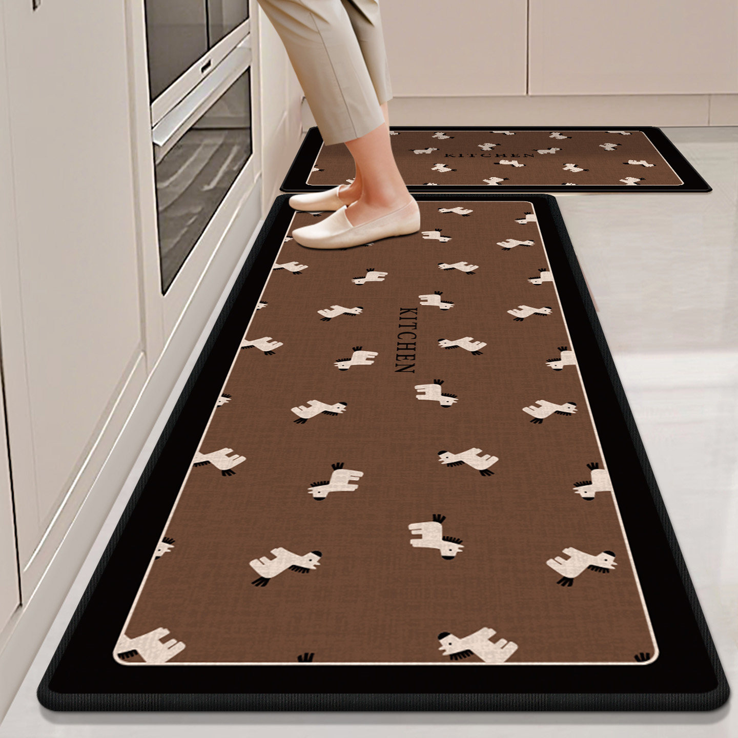 厨房地垫吸水防滑防油免洗可擦耐脏厨房地毯专用防水脚垫子免清洗,居家布艺,厨房地垫,淘宝优惠券,粉丝福利购,淘宝优惠卷