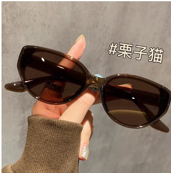 透明茶色偏光太阳镜男士多边形金属开车墨镜韩版潮海边旅行眼镜女