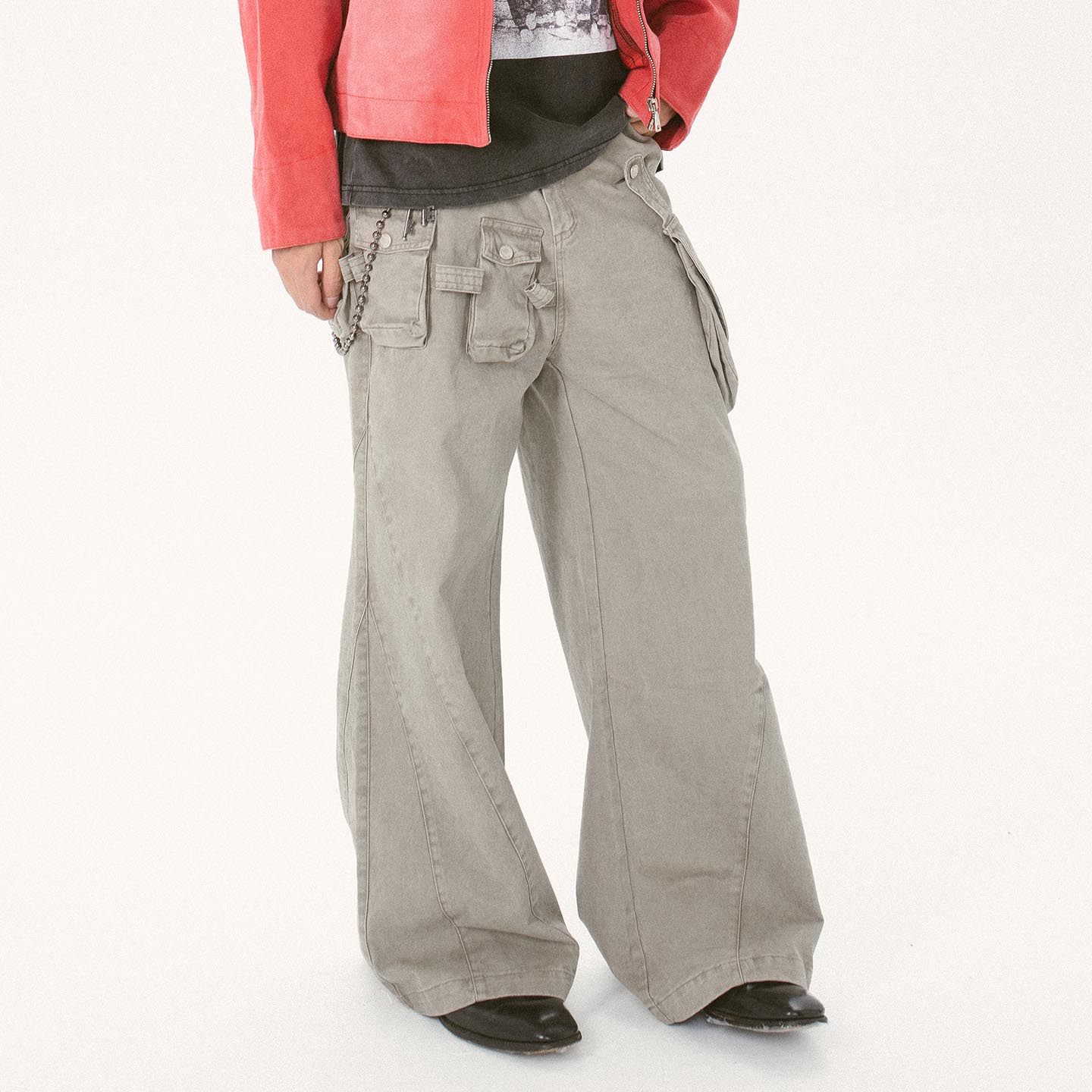 KV挎包可拆卸水洗工装裤