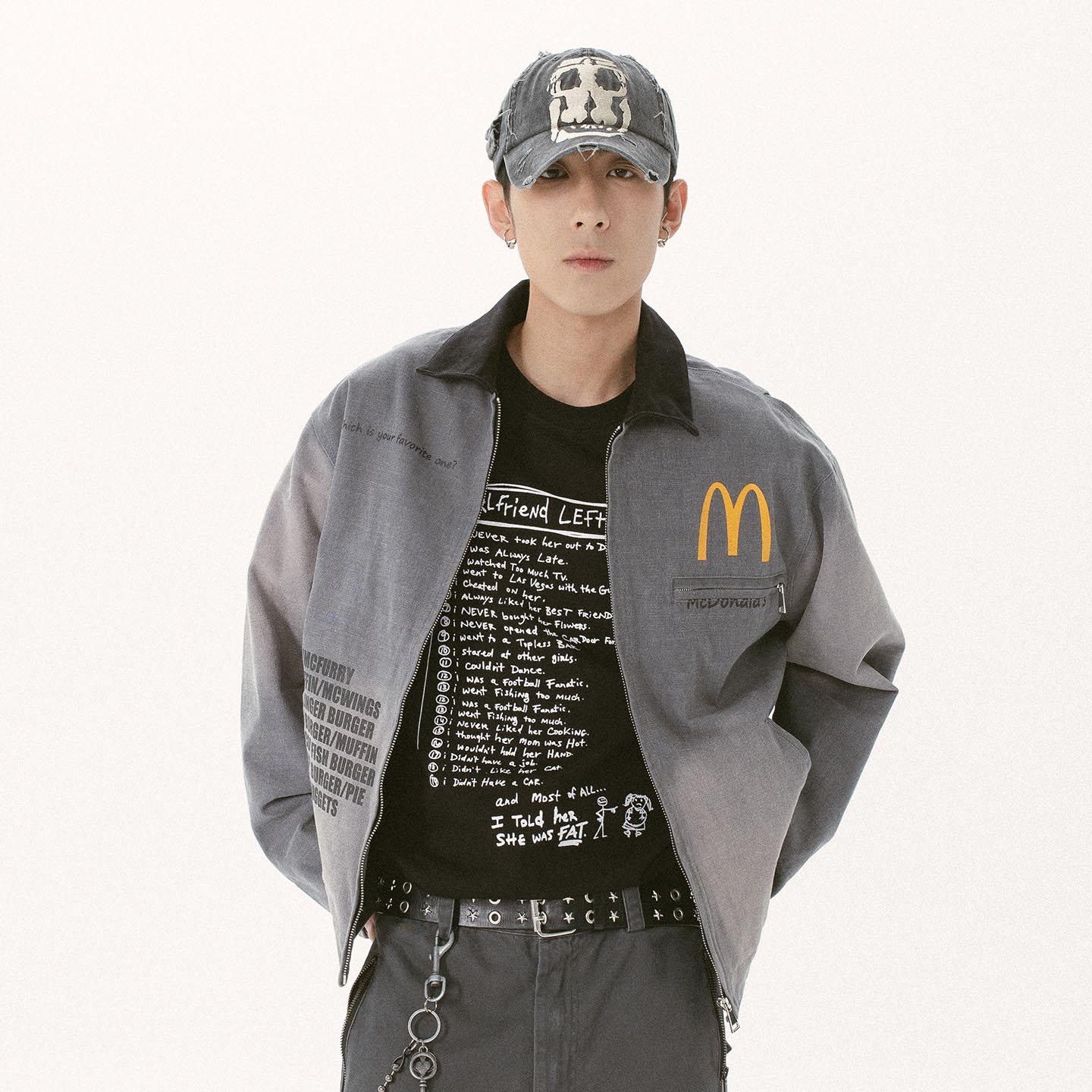 KV麦当劳麦门底特律工装夹克