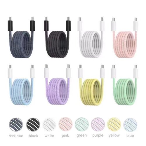 编织快充线PD30W适用苹果16充电线iPhone15ProMax手机数据线usb-c