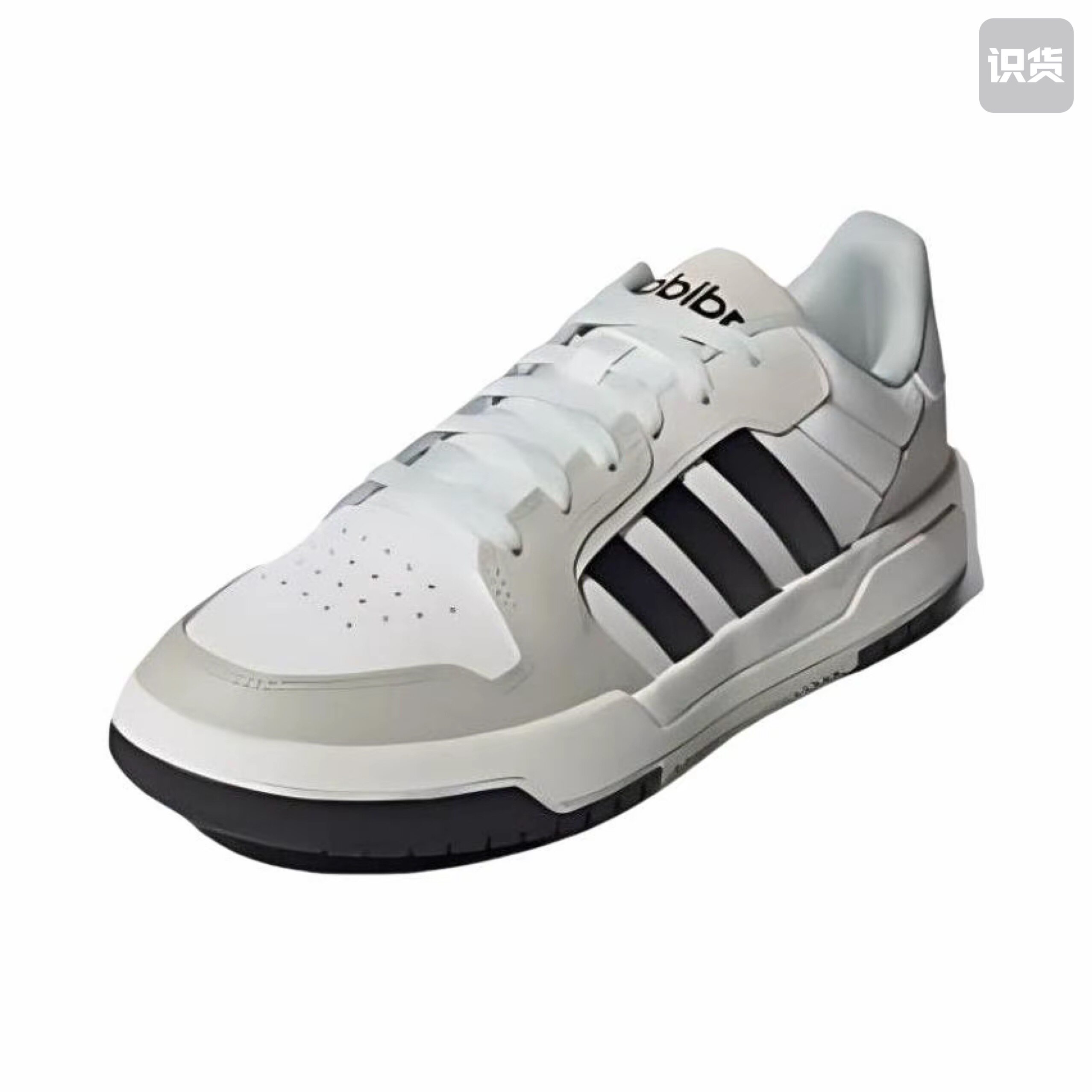 adidas ENTRAP 合成革二层牛皮百搭休闲校园风少年感防滑耐磨板鞋