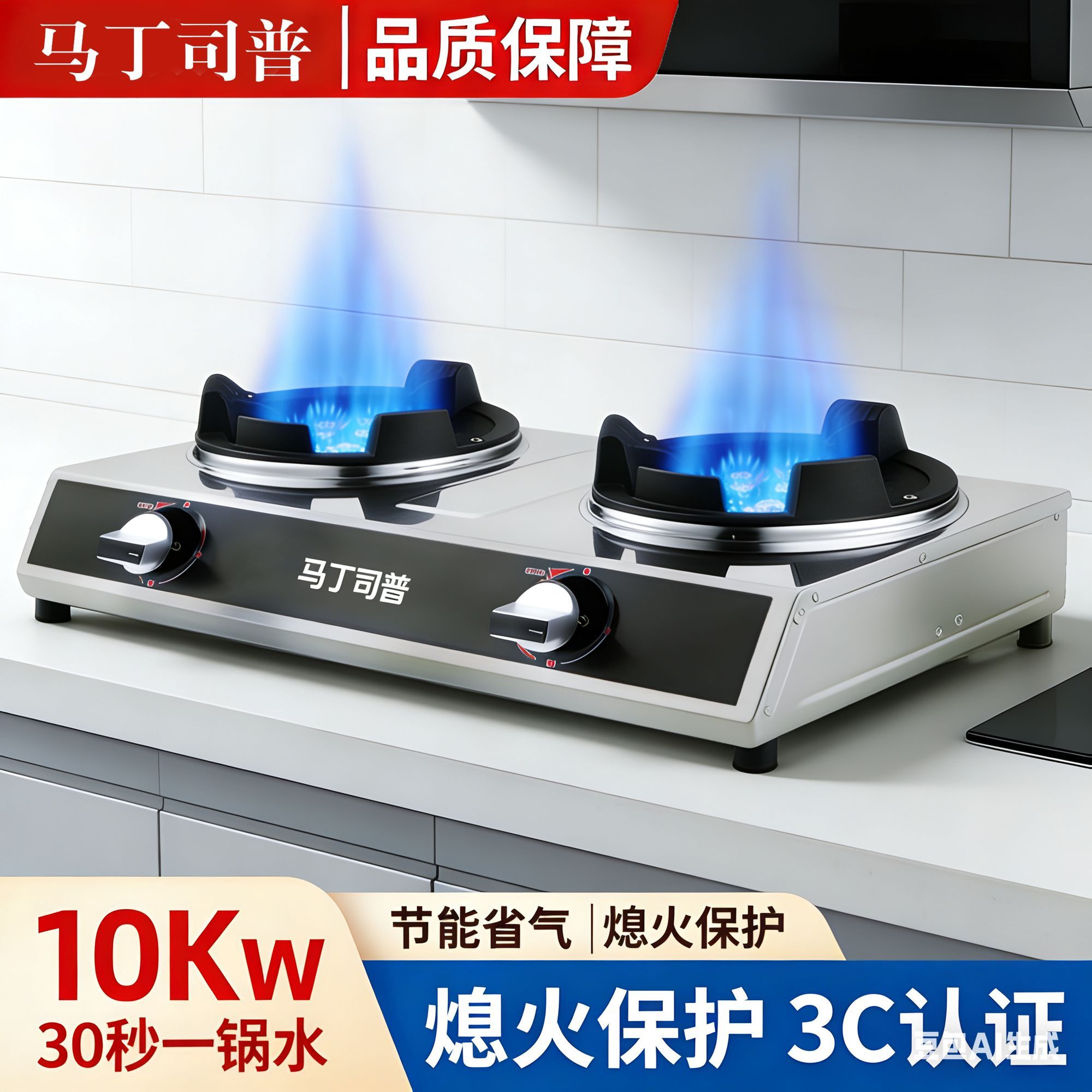 商用猛火灶双灶饭店爆炒