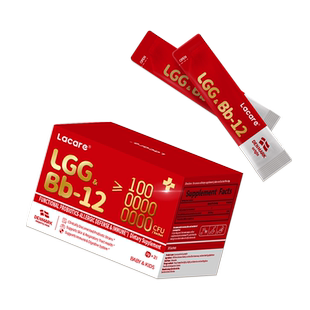 Lacare婴幼儿童宝宝舒敏益生菌lggbb12菌株新生呵护肠胃双歧杆菌