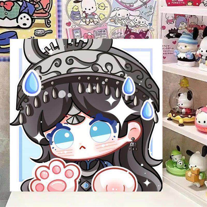 卡通动漫超自然行动组可爱满钻钻石画DIY手工粘贴画创意装饰画5d