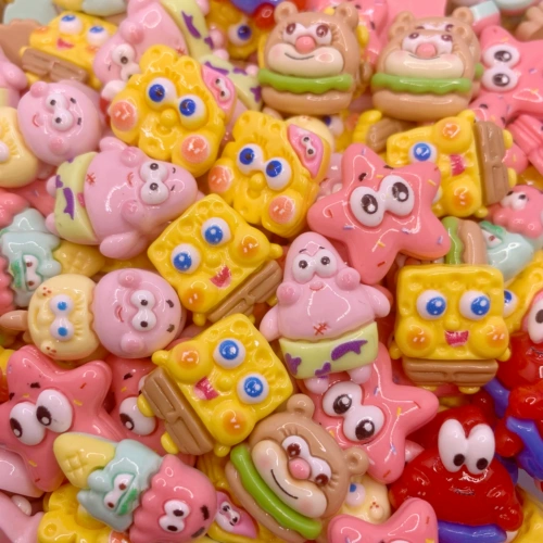 Мультяшный поролоновый детский кремовый чехол для телефона, набор материалов, заколка для волос ручной работы, «сделай сам»