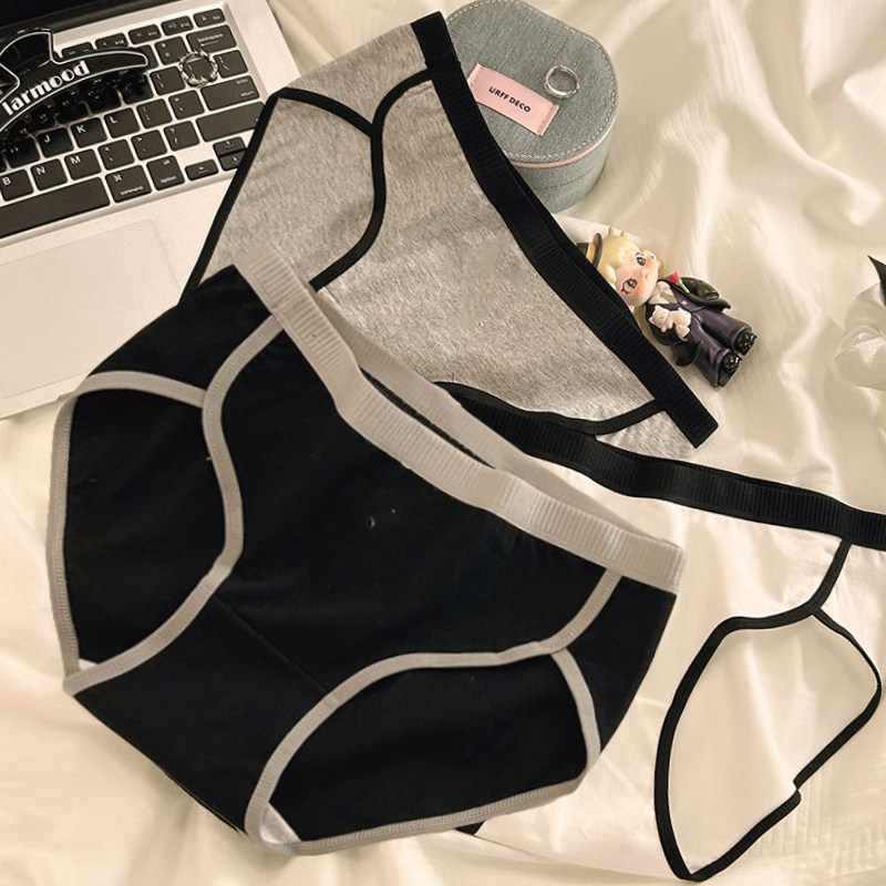 内裤女纯棉2025新款女士少女生中腰抗菌全棉裆秋冬季三角短裤头,女士内衣/男士内衣/家居服,女三角裤,淘宝优惠券,粉丝福利购,淘宝优惠卷