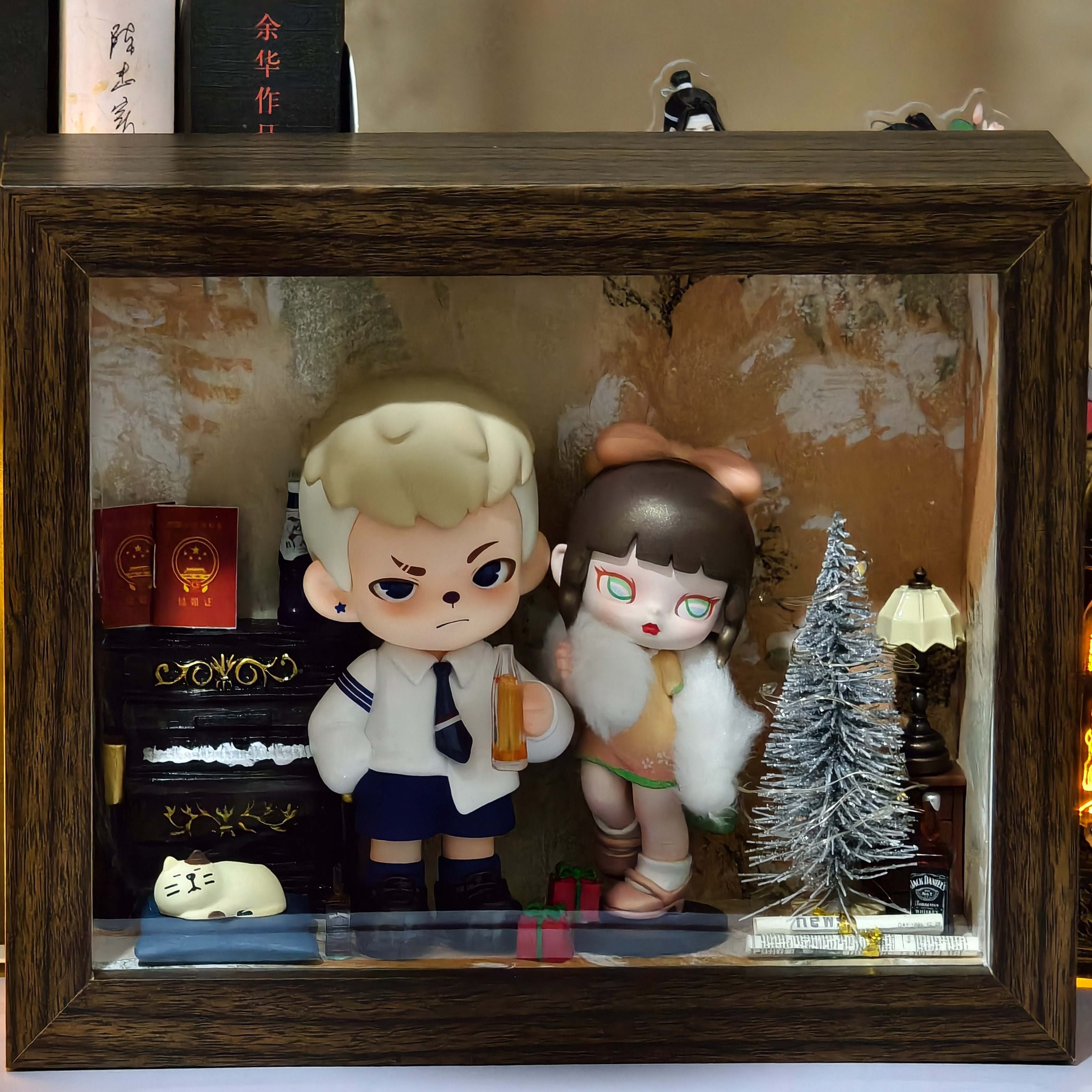 泡泡玛特小野立体相框diy立体展示场景装饰盲盒收纳盒展示小王子,家居饰品,相框/画框,淘宝优惠券,粉丝福利购,淘宝优惠卷