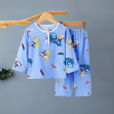 儿童睡衣套装薄款家居服