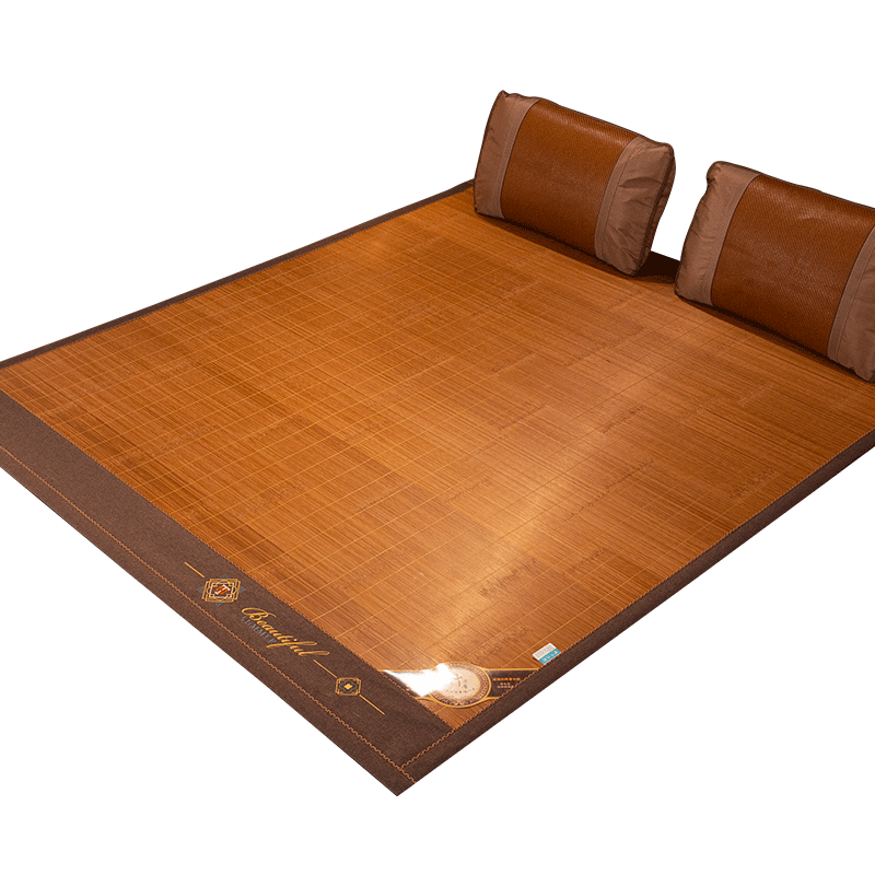 高档凉席竹席1.1/1.2/1.3/1.5/1.6/1.8m床直筒双面席子1.35米定u.