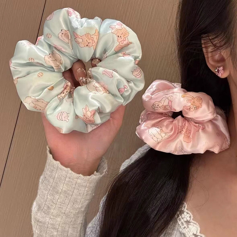甜美少女心肥肠发圈芭蕾精致头绳