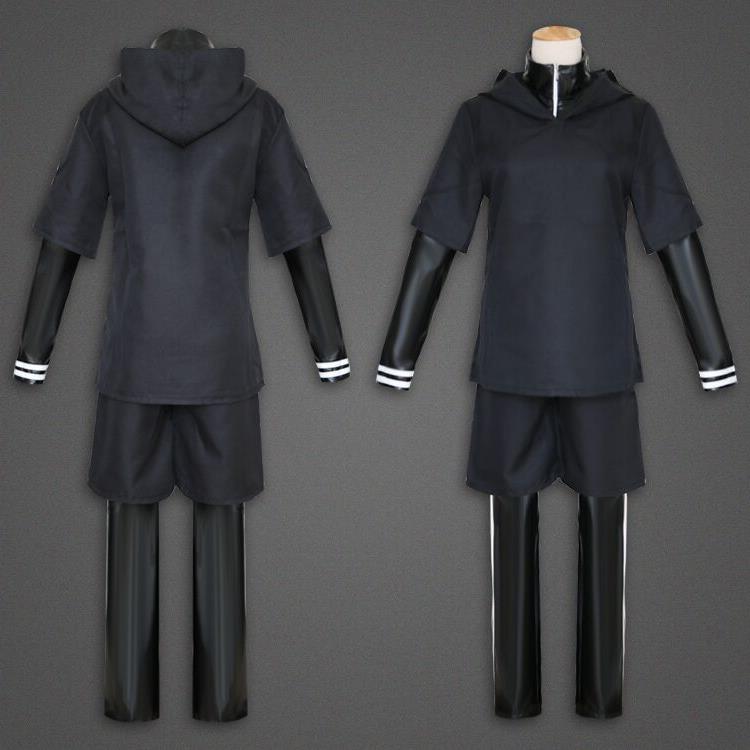 法莱动漫东京食尸鬼cos金木研战斗服食种 cosplay服金木研cos服装