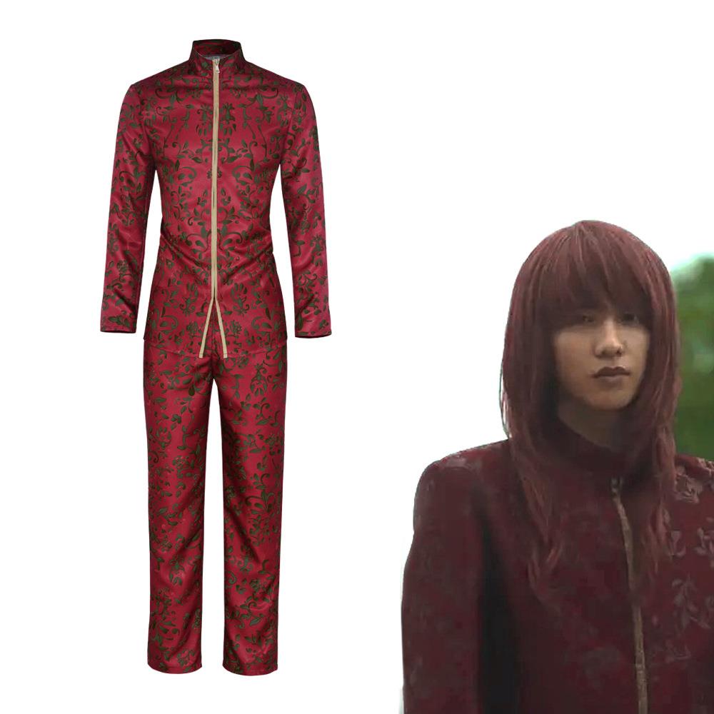 真人幽游白书藏马cos服 万圣节动漫漫展藏马 幽助飞影牡丹cosplay