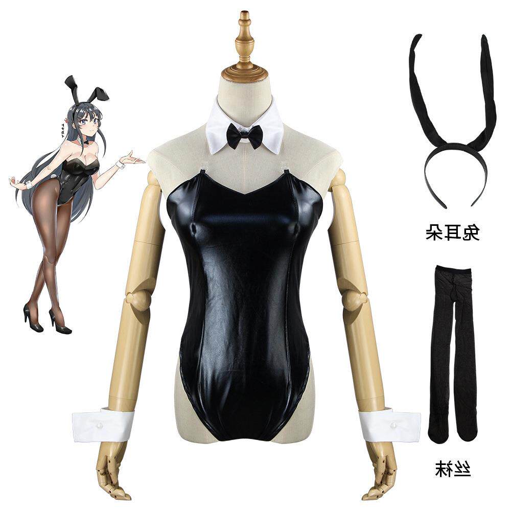 青春猪头少年cos服不会梦到兔女郎学姐服装樱岛麻衣兔女郎cosplay