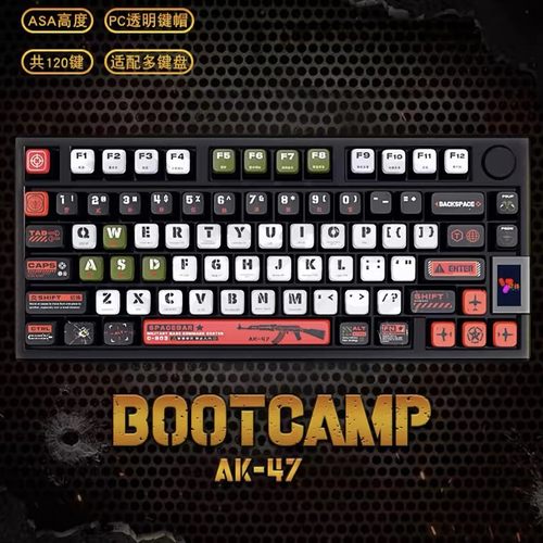 骆砾PBT热升华透光键帽