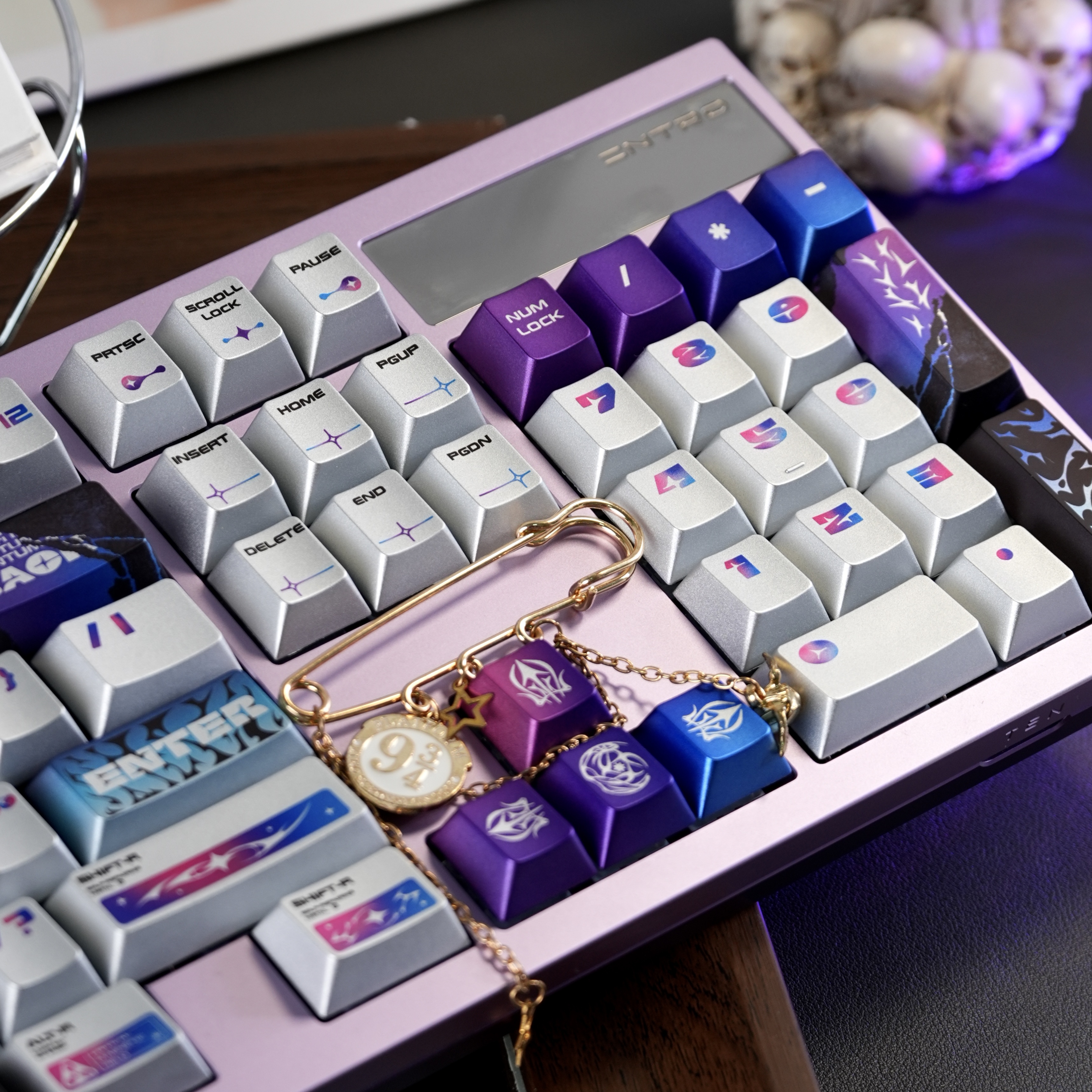 NORIIY镭光金属漆PBT键帽