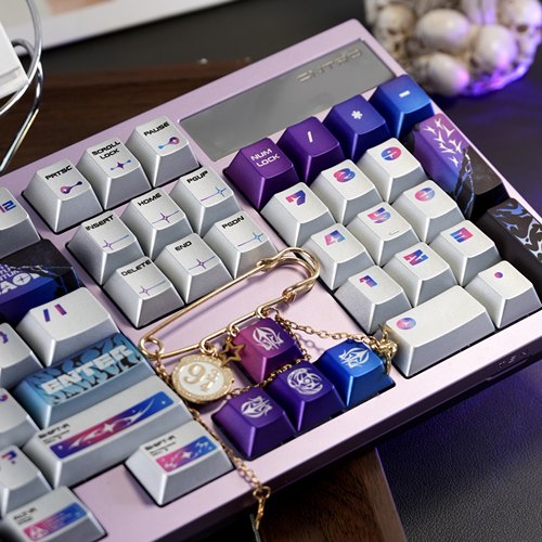 NORIIY镭光金属漆PBT键帽