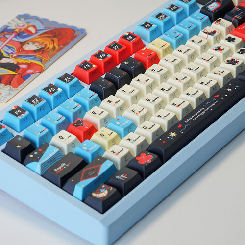 NORIIY 骆砾《光谱碎片》原厂侧刻透光pbt五面热升华机械键盘键帽