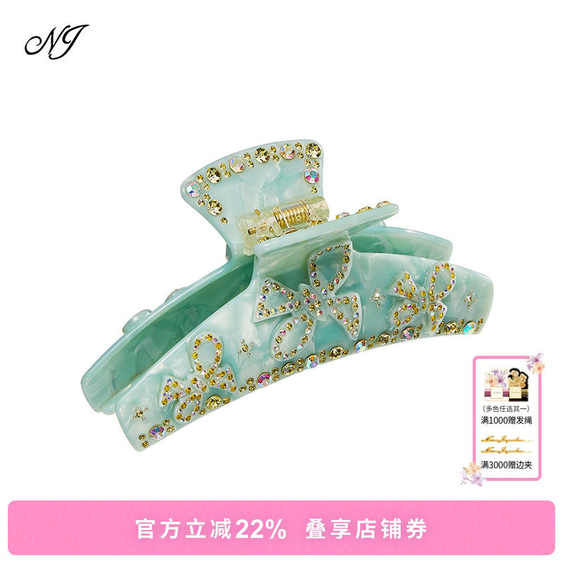 赵露思同款发夹蝴蝶抓夹NJ图片