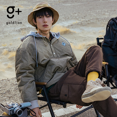 goldliong内里衍棉套头棉衣