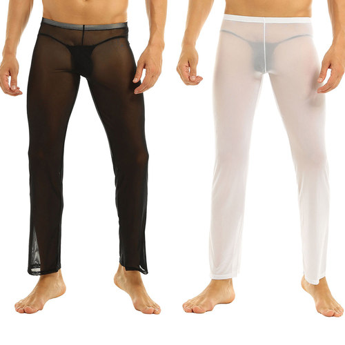 Men's mesh casual loose yoga pants男士网纱休闲简约宽松瑜伽裤